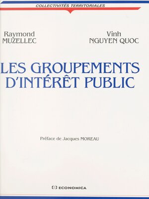 cover image of Les groupements d'intérêt public